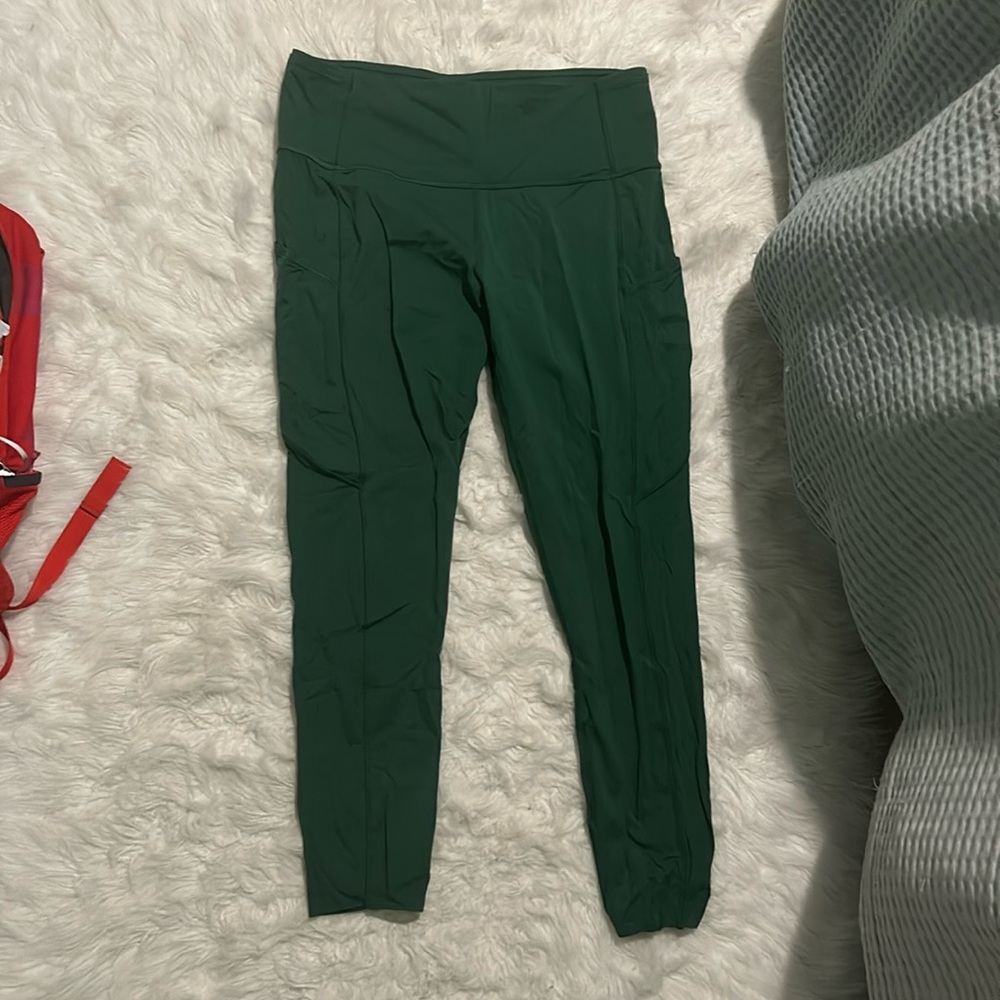 Green Lululemon Fast & Free Size 8